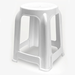 Табурет DACHA выдерживает вес 140 кг цвет белый