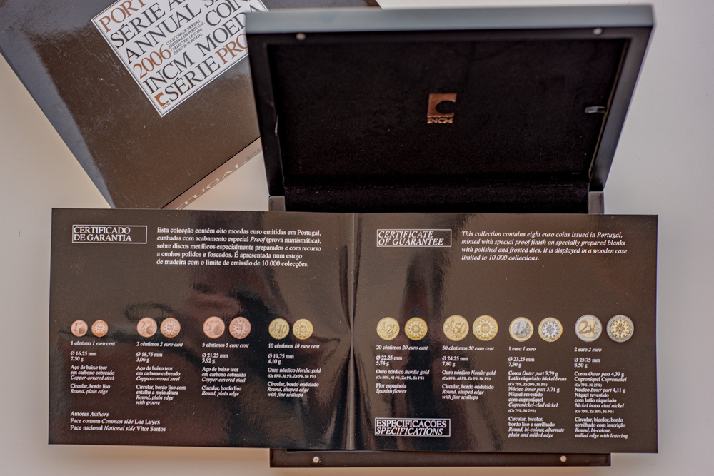 Portugal 2006 Proof Coin Set