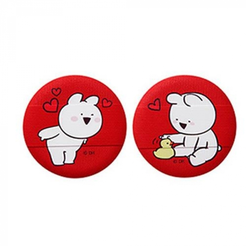 The Saem Over Action Little Rabbit Love Me Cushion Puff спонж косметический для кушона