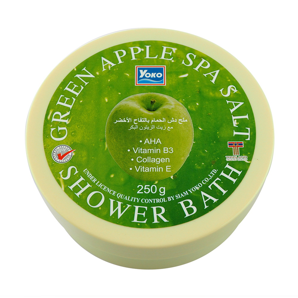 [Yoko] Скрабирующая SPA соль для душа с ароматом яблока, 250 г