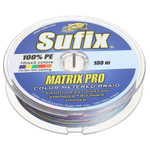 Плетеный шнур для рыбалки SUFIX Matrix Pro зеленая 135 м 0.20 мм 18 кг, PE 1,5 (леска плетеная)