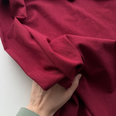 Хлопок "под Лён" Винный