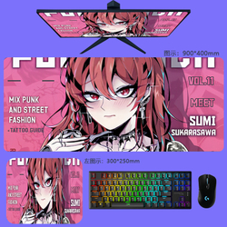 Большой коврик для мыши "Waifu" 90х40 см