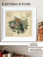 Картина на стену интерьерная на холсте 25*25 см