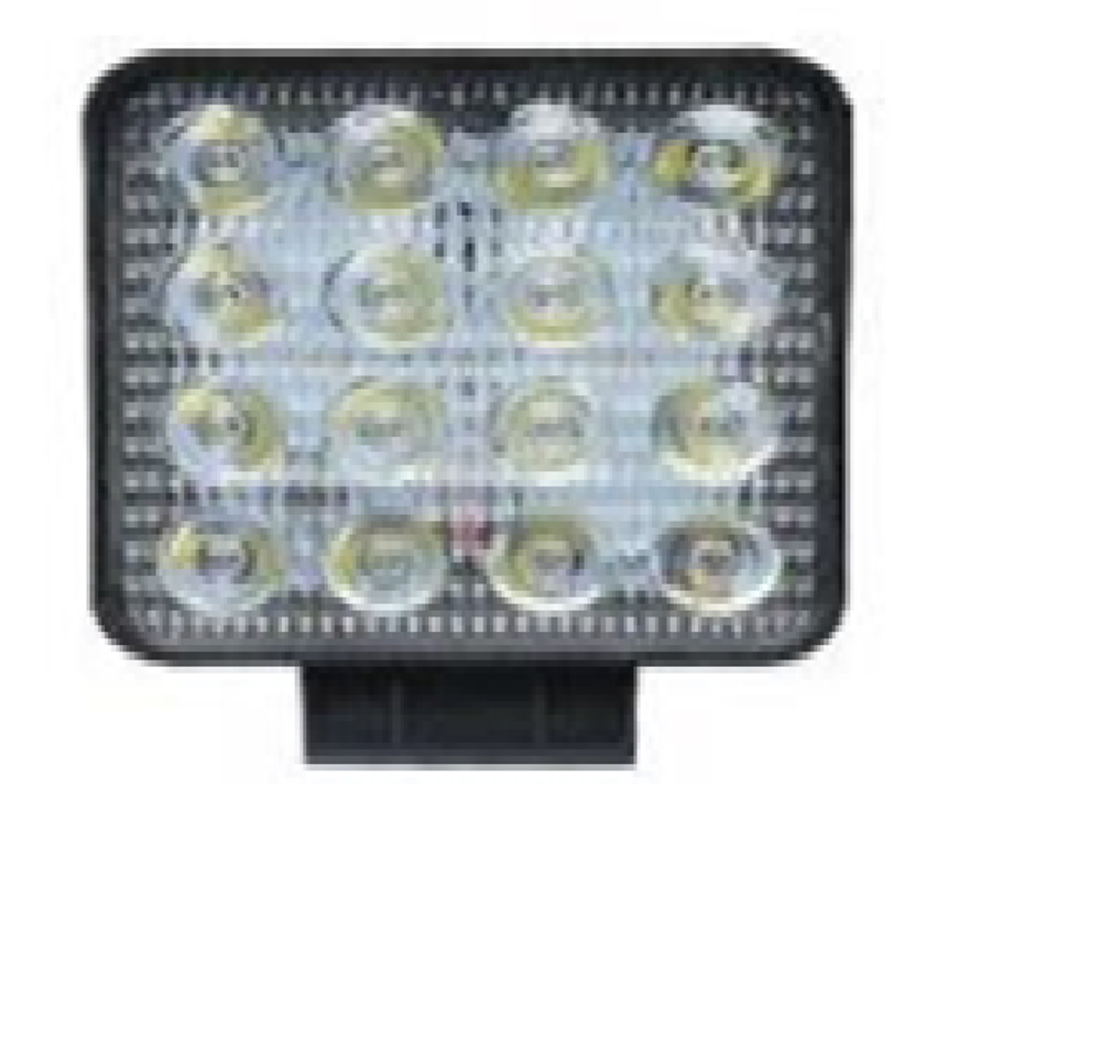 Прожектор LED -квадрат 48W (105*105*25) 16SMD (12/24V) шт GQ0001-25mm/GZ008