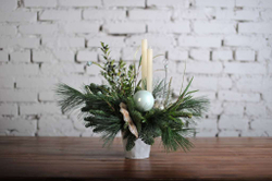 Новогодняя композиция Зимние узоры