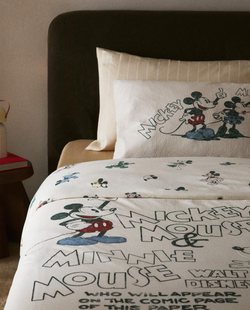 Пододеяльник Zara Home, хлопок 100%, однотонный, 2614/088