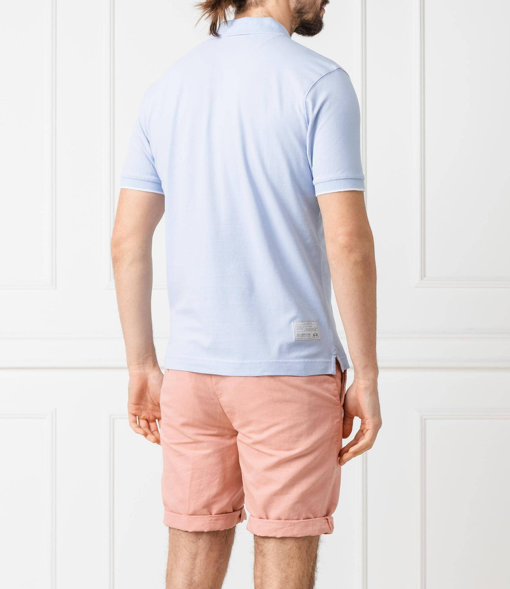 поло miguel La Martina - голубой(CCMP01 PK001)