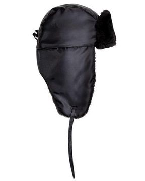 Шапка-ушанка "Сириус-Люкс" (чёрн)