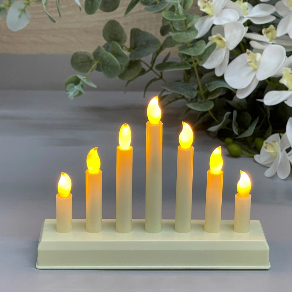 Сувенир с подсветкой «Вечер при свечах» 7,5*13,5см