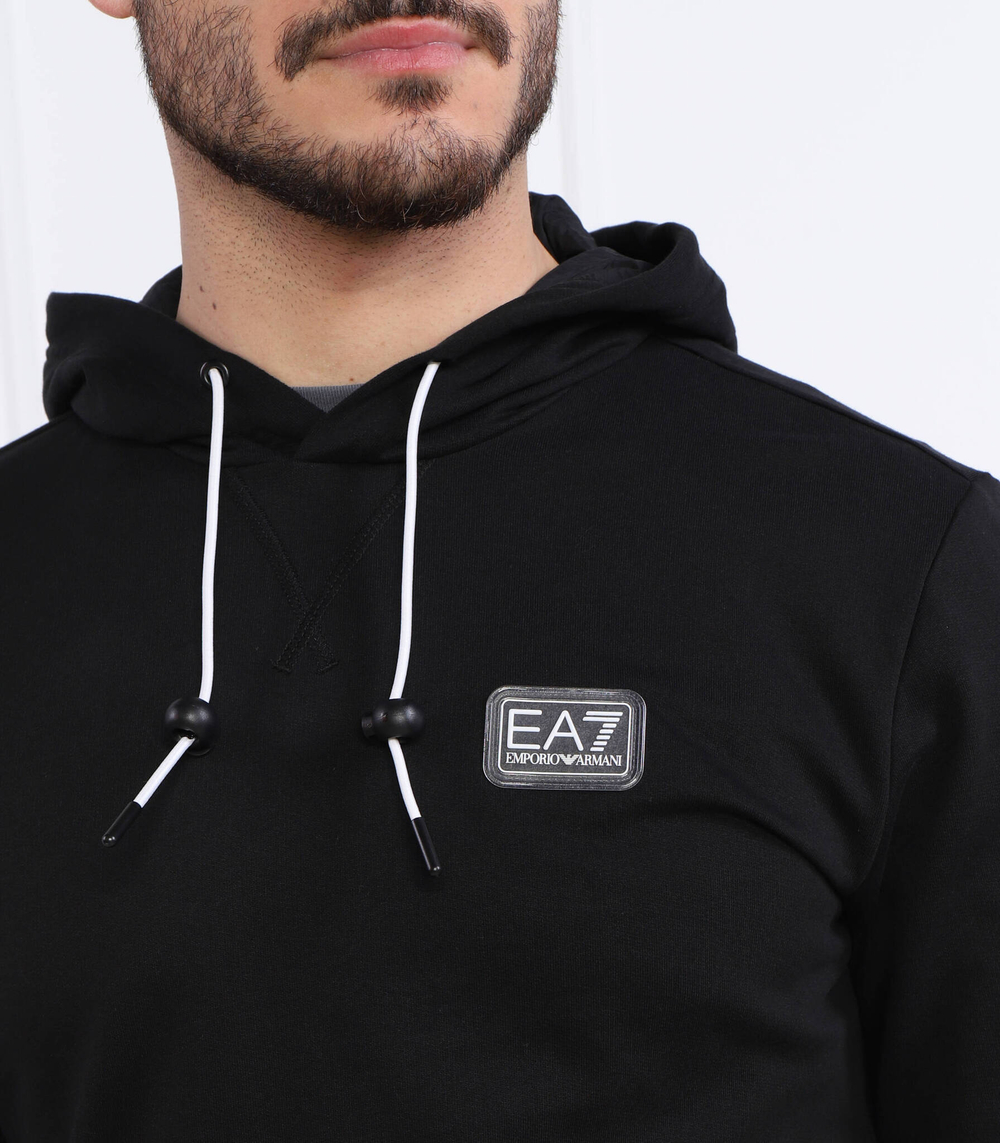 Худи EA7 - черный(3RPM24 PJ05Z)