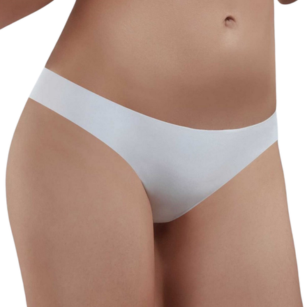 Женские трусы тонги белые Doreanse invisible 6166