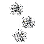 L3PR721134 Подвес тройной круглый EXTRA 3x3x5W(led) G9  (721134 - 3 + 572134 -1) ХРОМ