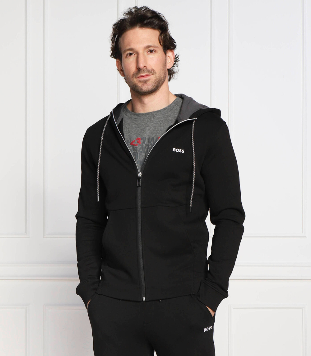 Худи saggy BOSS GREEN - черный(50483240)