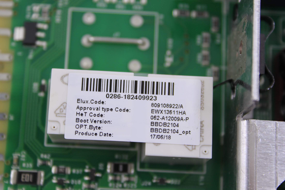 Модуль управления 913114509 стиральной машины Electrolux 800 RPM