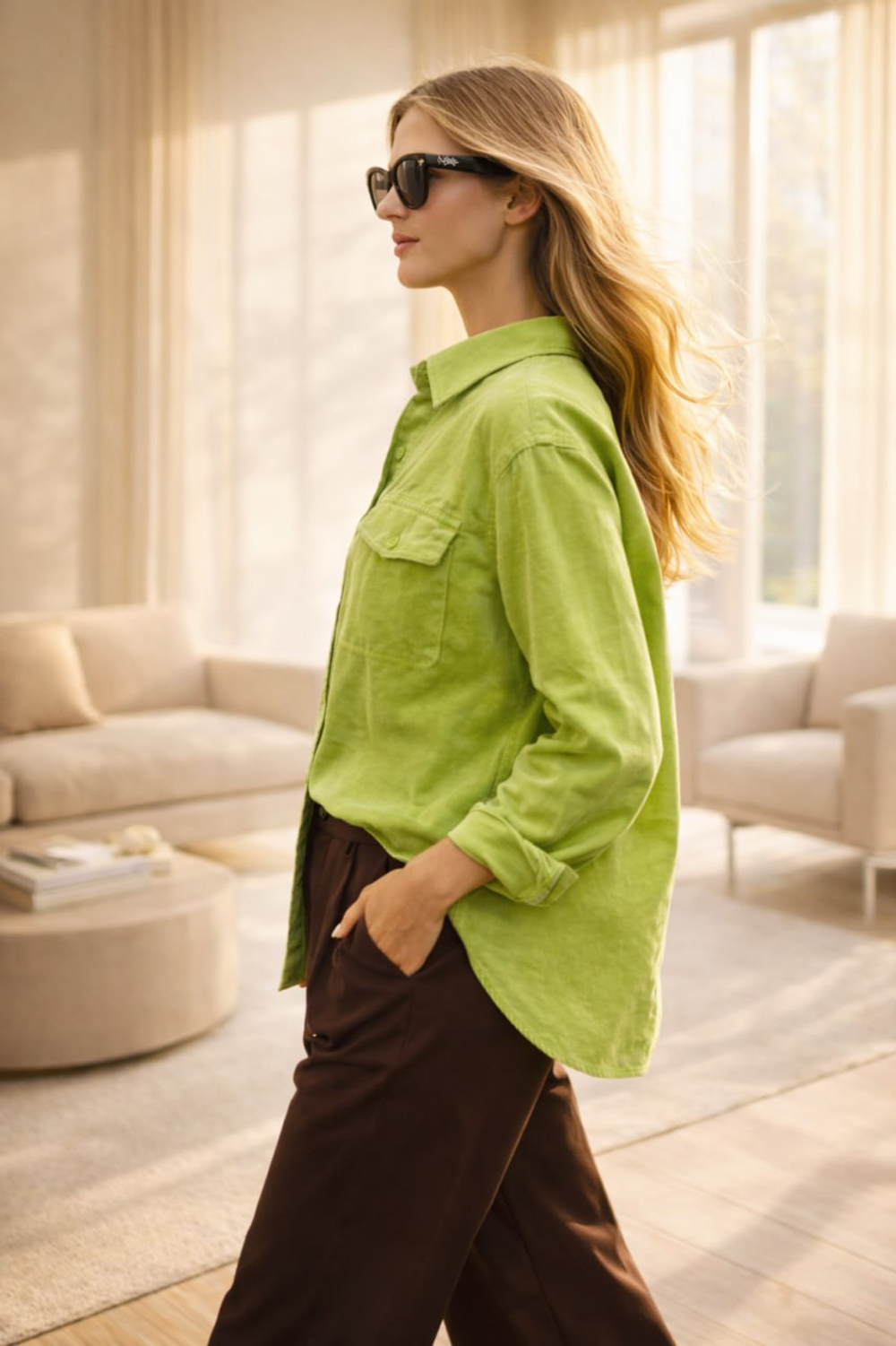 Рубашка хлопковая