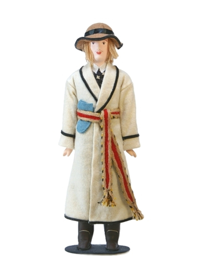 Кукла коллекционная в мужском традиционном финском костюме