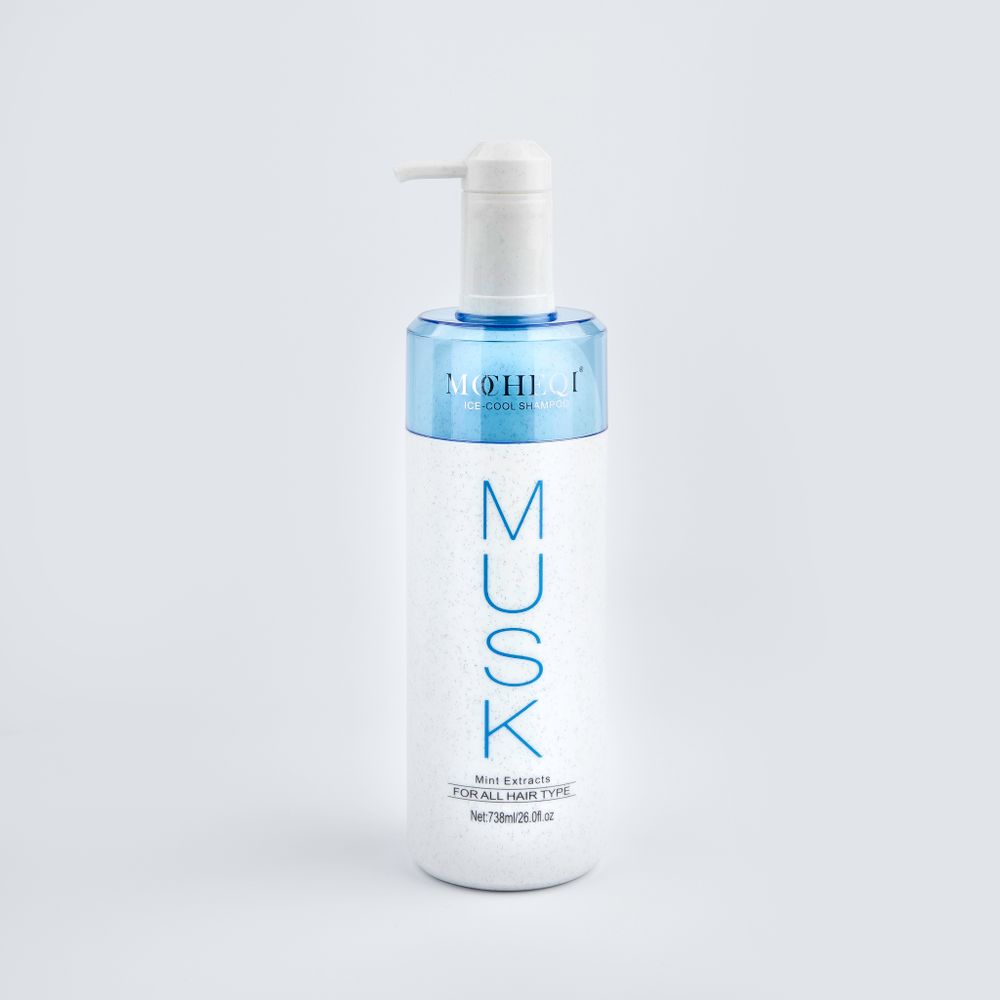 Уценка MOCHEQI MUSK ICE-COOL SHAMPOO / Шампунь холодный лёд для всех типов волос