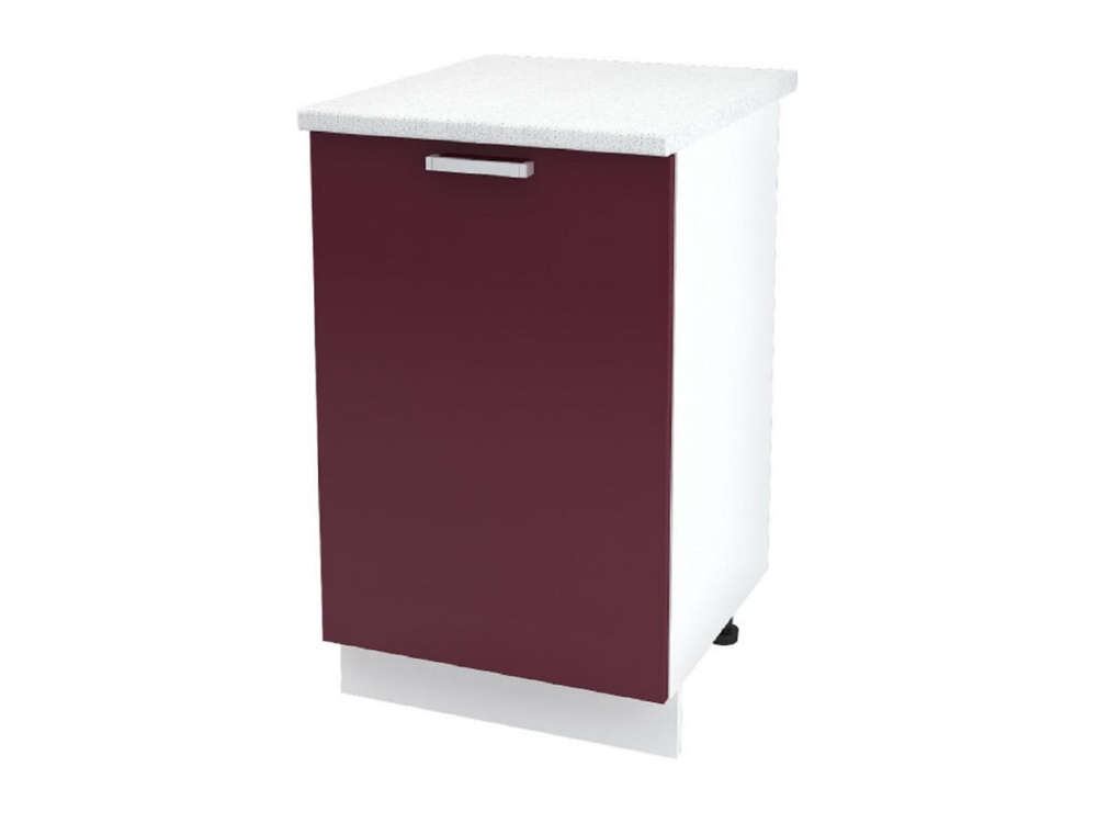 Дина ШН 500 без столешницы фасад шимо темный/копус белый Стендмебель