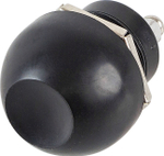 Кнопка(вк/вык) без фиксации с резиновым колпачком