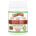 Barlean's, Свежее льняное масло, 100 мягких таблеток