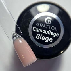 Grattol Gel Camouflage Beige - Гель камуфлирующий телесный, 15мл2