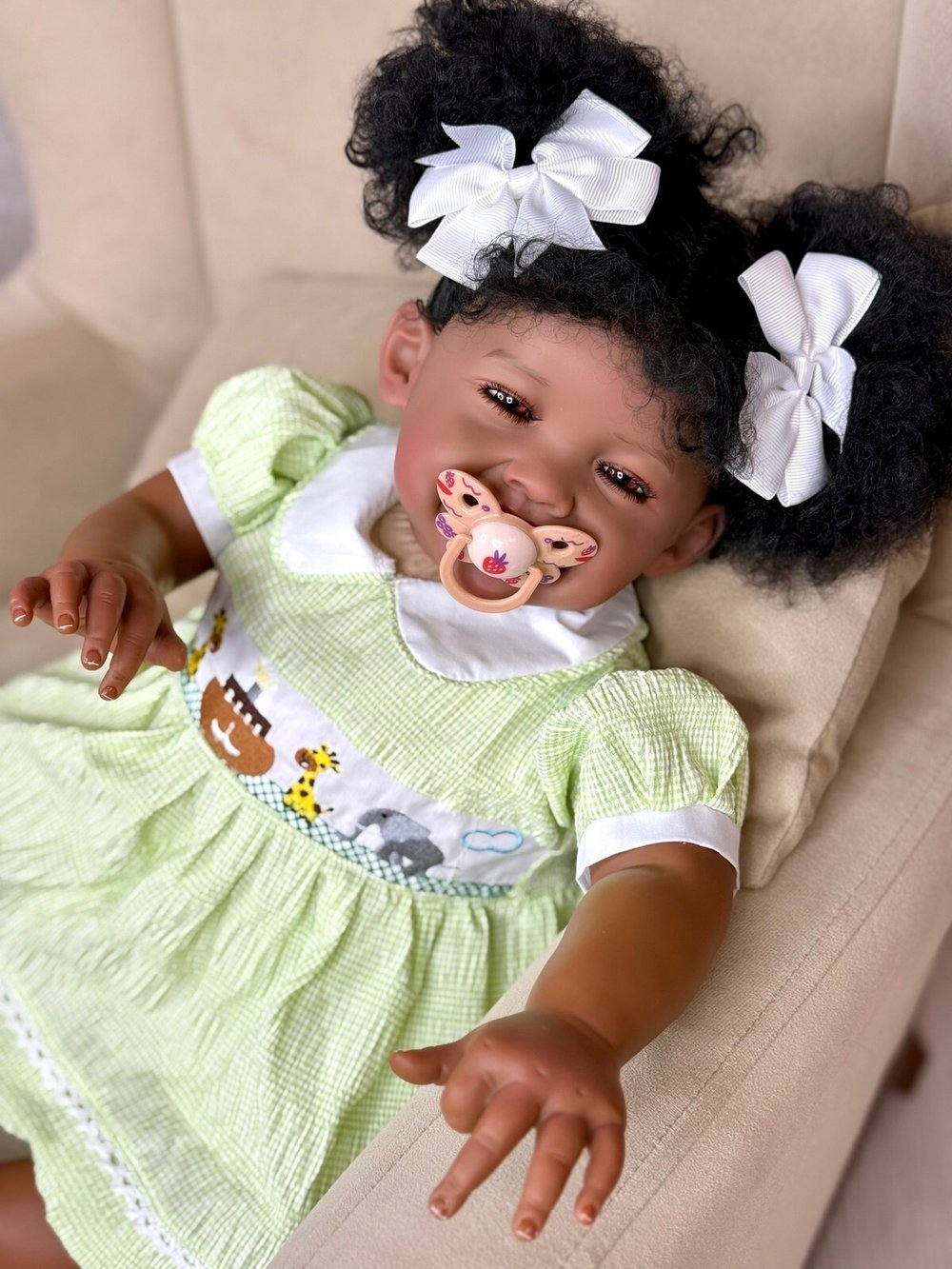 Кукла Реборн мягконабивная 60см (FA-858)