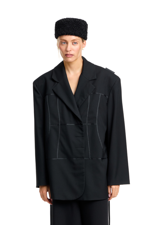 Жакет с корсетными линиями Invitation black