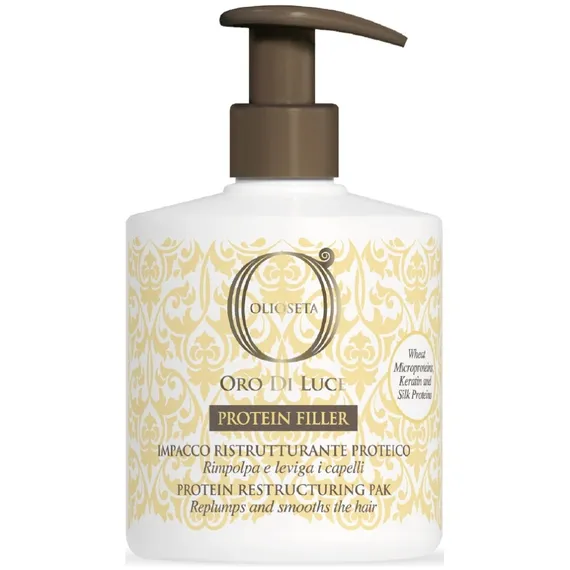 Протеиновый филлер с микропротеинами пшеницы и шелка