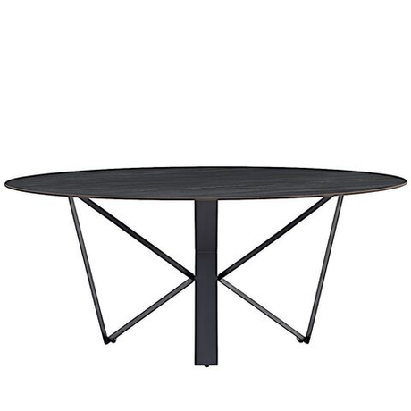 Стол керамический LA ALTA COSMO AustriIia sand black 180*90*75, каркас черный