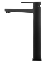 Смеситель для раковины высокий WONZON & WOGHAND CUBE 2.0, Черный матовый (WW-88019068-MB)