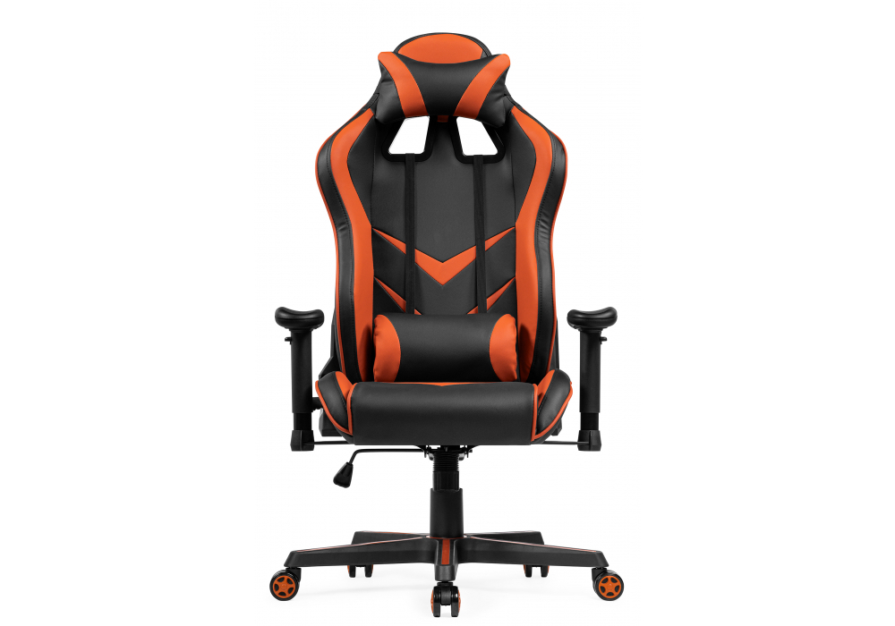 Компьютерное кресло Woodville Racer черное, оранжевое