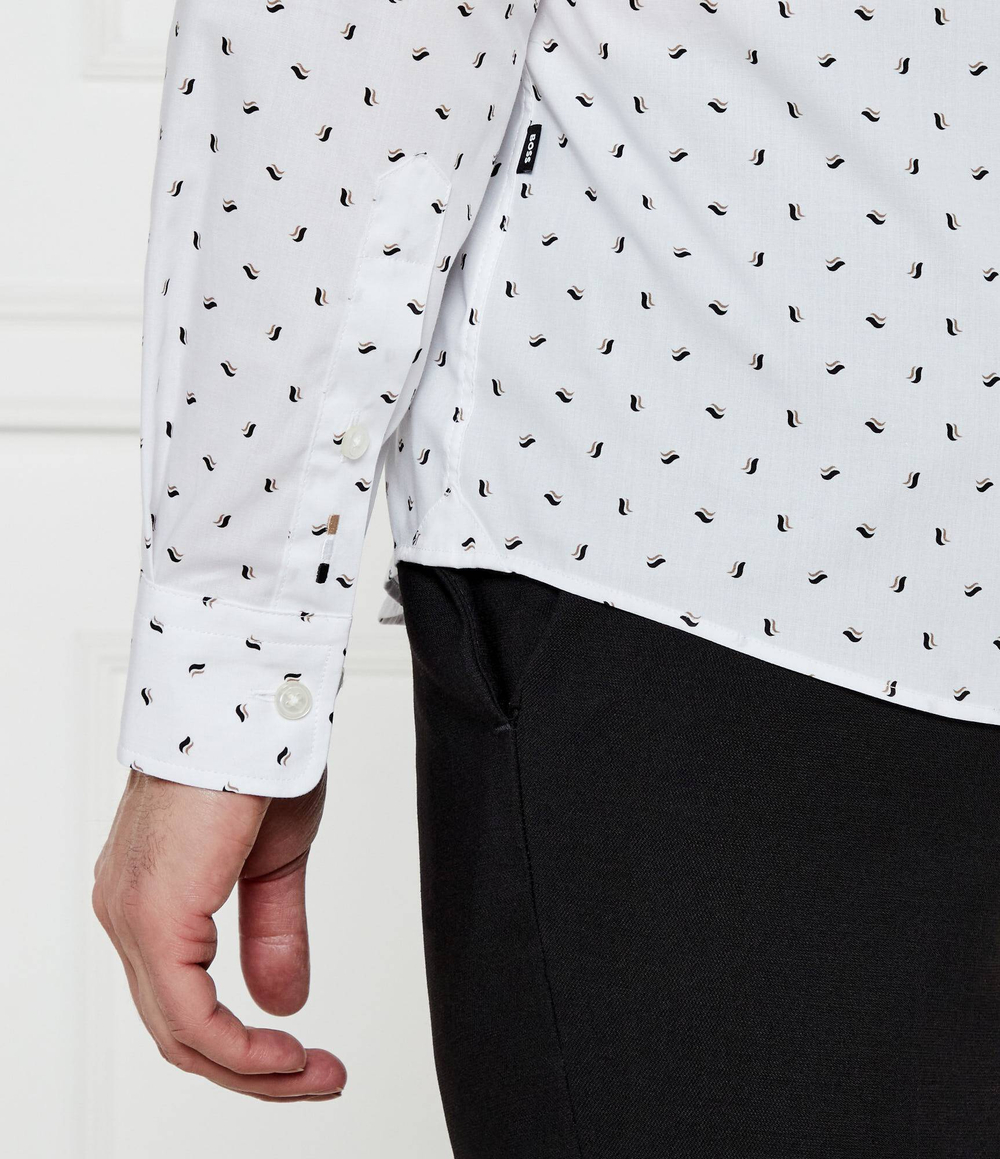 Рубашка C-ROAN-kent-C1-243 BOSS BLACK - белый(50533770)