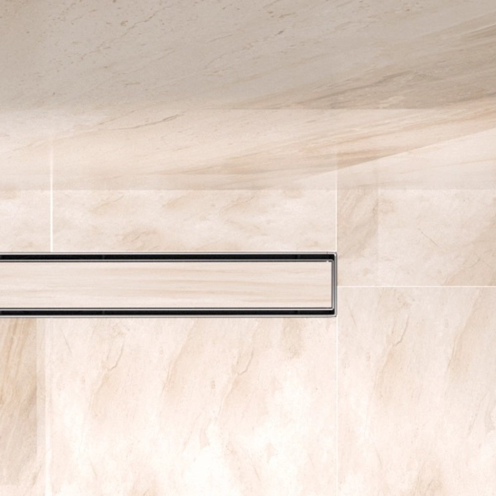 Душевой линейный трап 70 см BelBagno BB-LD-LUCE-70-BIANCO лоток белый матовый