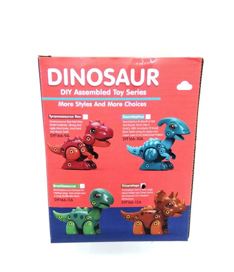 Конструктор Динозавр с отверткой ( в ассортименте )