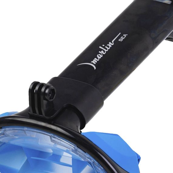 Полнолицевая маска Marlin Sea черный/синий