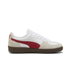 Кроссовки Puma Palermo Leather 'White Club Red' 396464-05