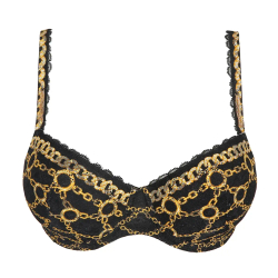 PRIMADONNA Twist Amsterdam Avenue Бюстгальтер-балконет, черный