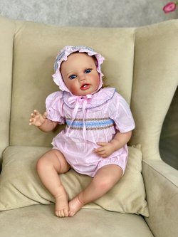 Кукла Реборн мягконабивная 60см (FA-964)