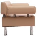 Диван офисный 2-х местный к/з