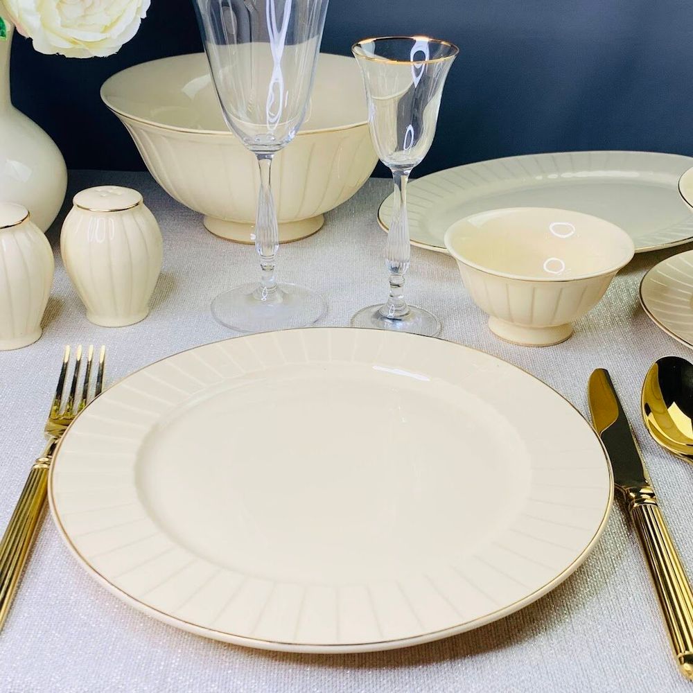 Lenardi 205-138 Набор из 6 тарелок 27см MARZIPAN в под.уп.(х4)Фарфор