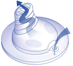 Поильник пластиковый NIP boy для мальчика 330 мл с соской силикон c 12 месяцев