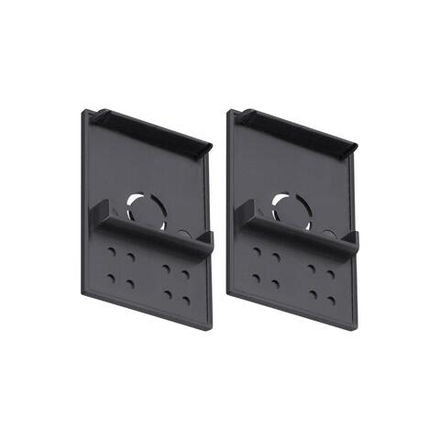 135317 PORT NT25 207 черный Заглушка торцевая для арт.135299-135303, 2шт IP20 VECTOR