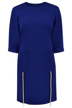 Трикотажное платье 1729АП, василёк #234Ва051729АП