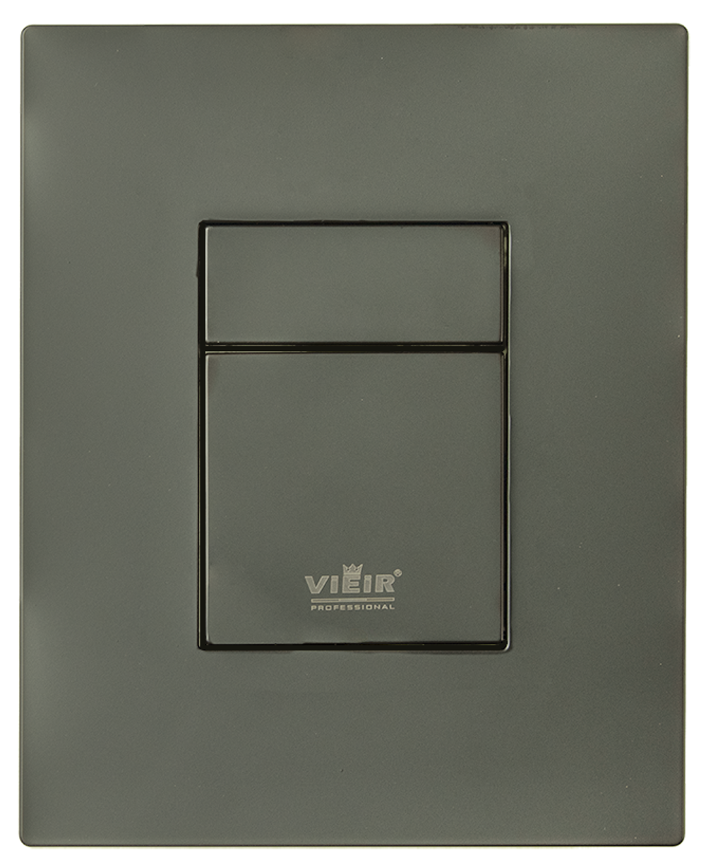 Кнопка ПНЕВМА. для инсталляции с КВАД клав.  ▊ (ГРАФИТ)  ViEiR  (20/1шт)