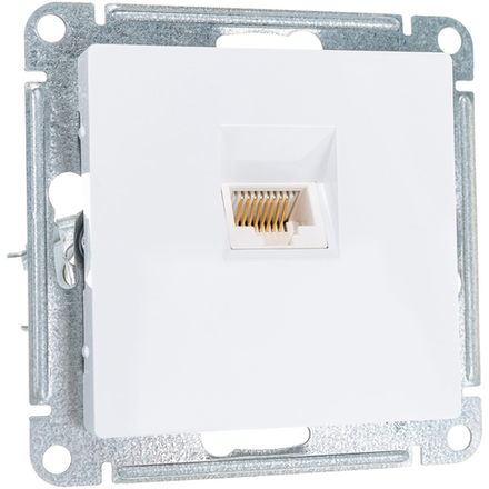ATN000183 Schneider Розетка 1гн комп RJ45 с/у белый механизм кат.5е