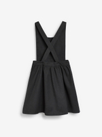 Сарафан школьный с карманами для девочки Next 975-008, Серый