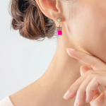 Серьги Coeur de Lion Pink-Gold 3038/21-0416