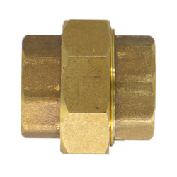 Муфта разъемная с накидной гайкой СТМ CRSAF034, 3/4", внутренняя/внутренняя резьба, латунь