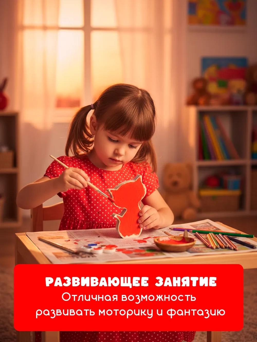 Фигурки для раскрашивания, пасхальный декор котик